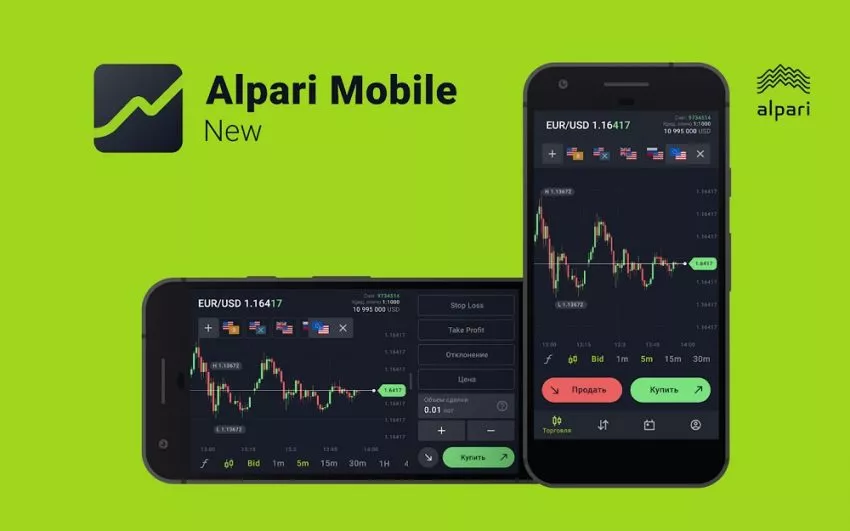 Alpari mobile приложение